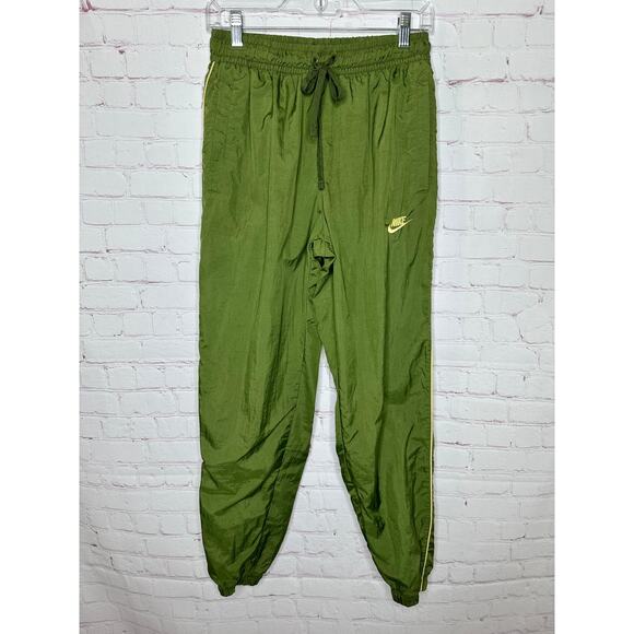 Nike Olive Green Tack Pants Mens Medium - Picture 1 of 5